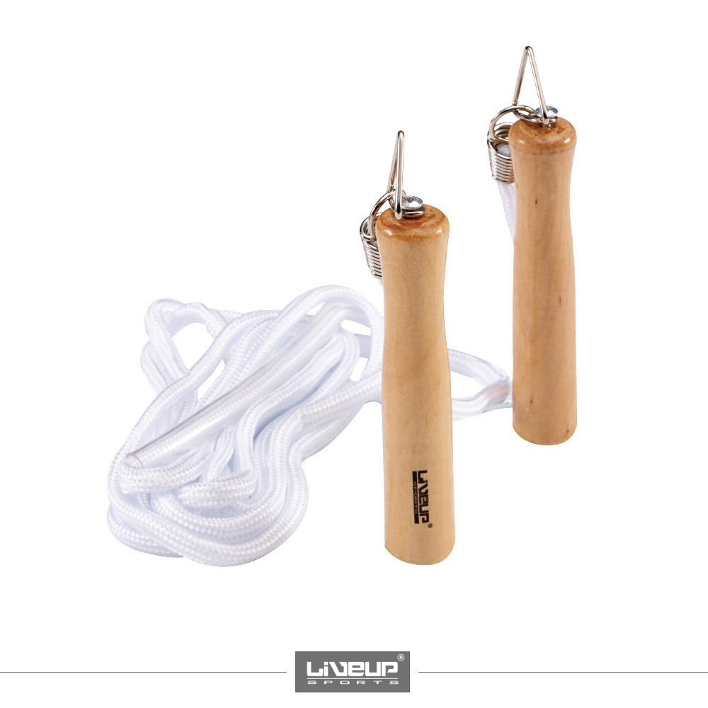 WOOD HANDLE JUMP ROPE LS3111