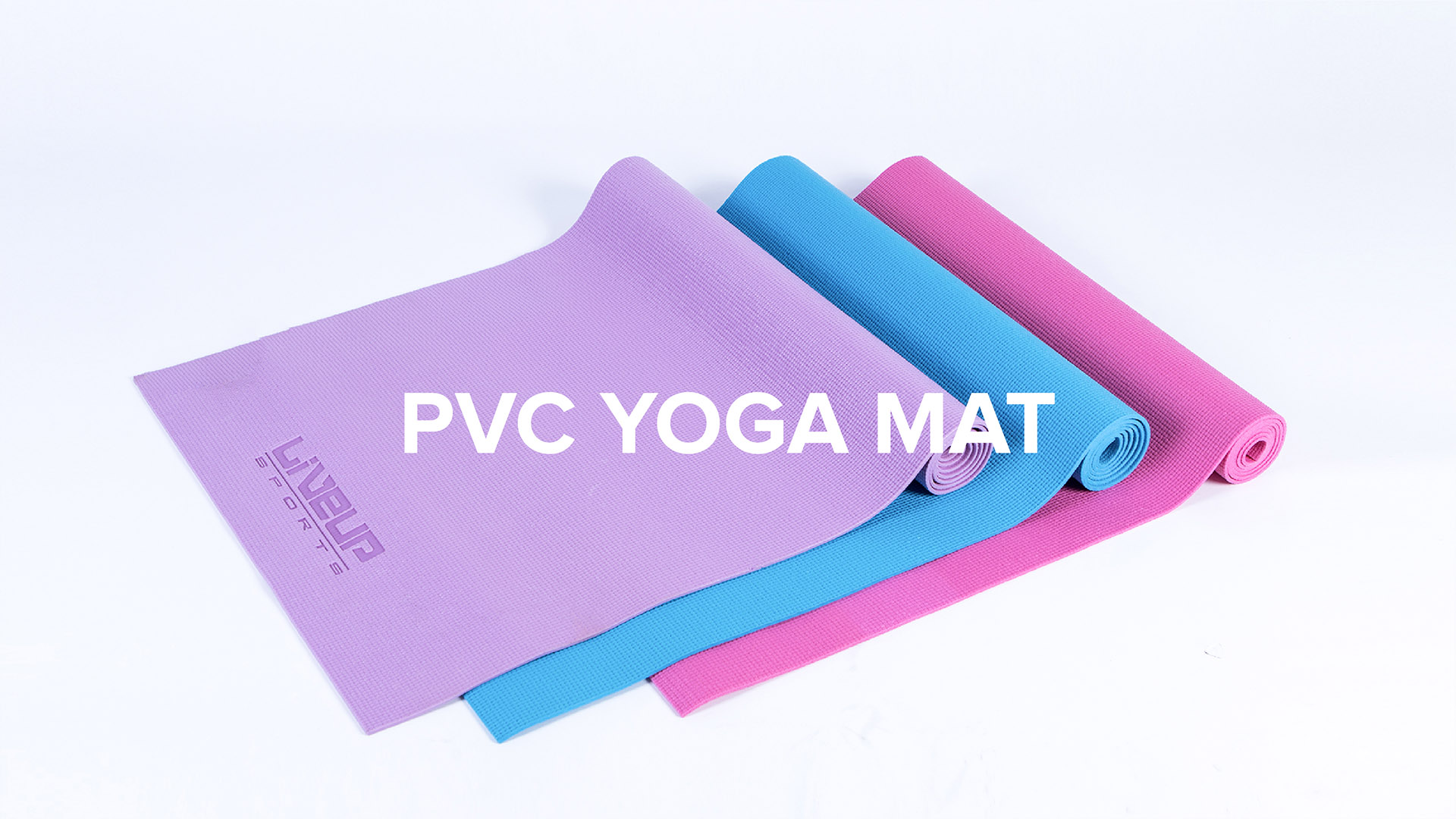 LiveUp  PVC Yoga Mat w/ Pattern (LS3231C) - Sports & Games